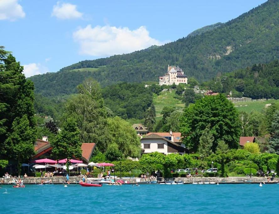 Charmant Appartement Lac D'Annecy / Ski - 6 Pers Мантон-Сен-Бернар Экстерьер фото