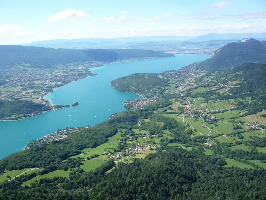 Charmant Appartement Lac D'Annecy / Ski - 6 Pers Мантон-Сен-Бернар Экстерьер фото