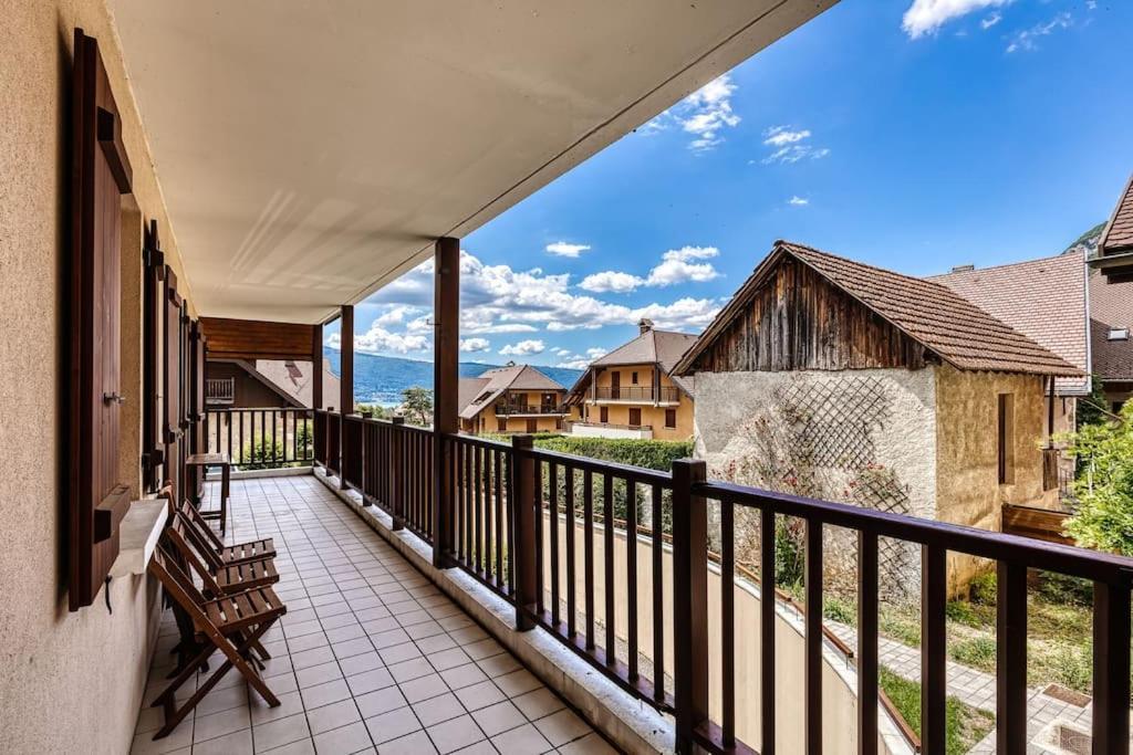 Charmant Appartement Lac D'Annecy / Ski - 6 Pers Мантон-Сен-Бернар Экстерьер фото